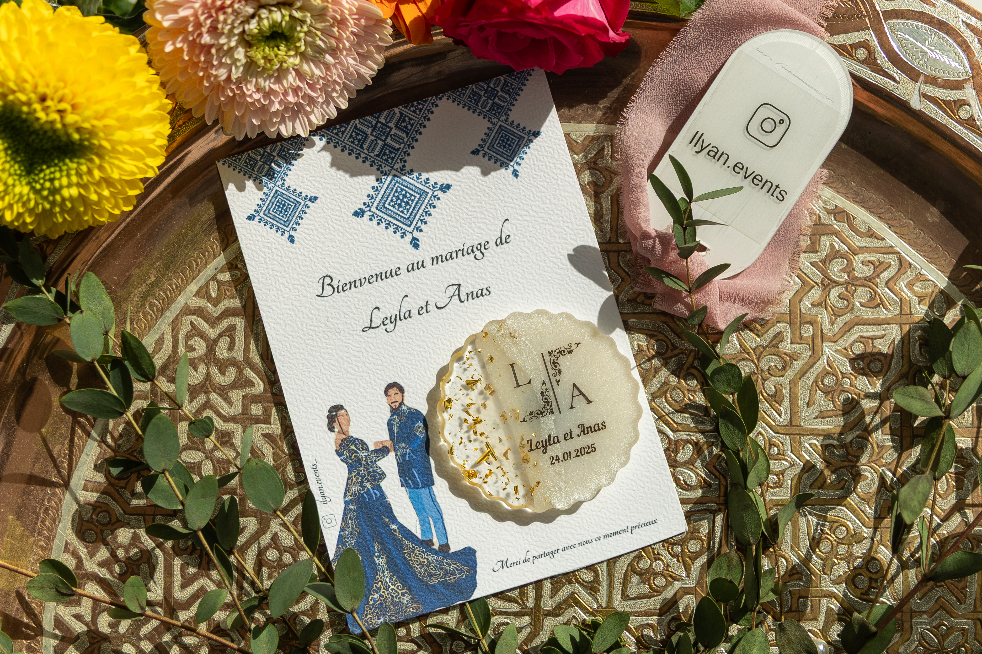 Cadeaux invités 100 % personnalisés & faits main