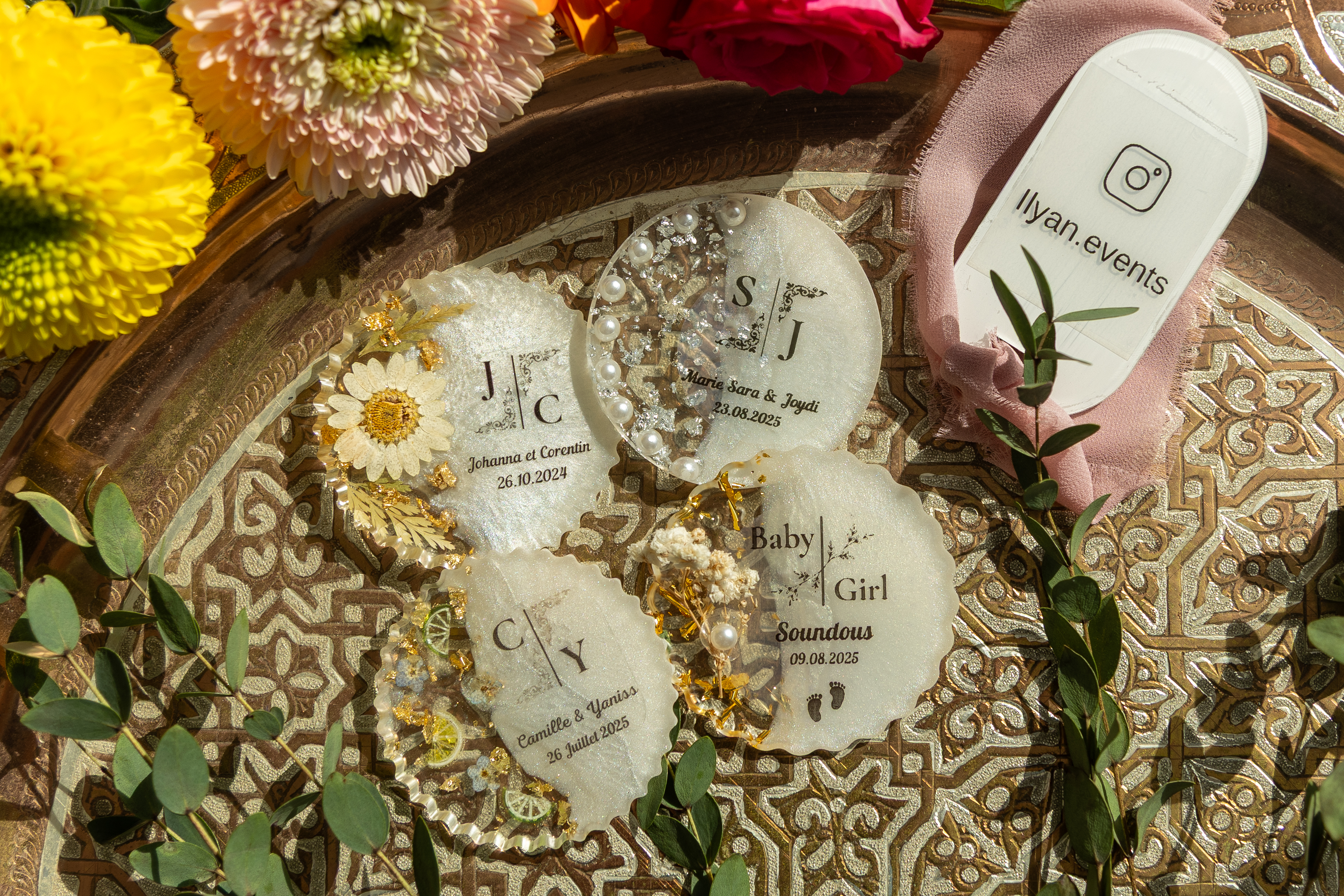 Magnet fleuri